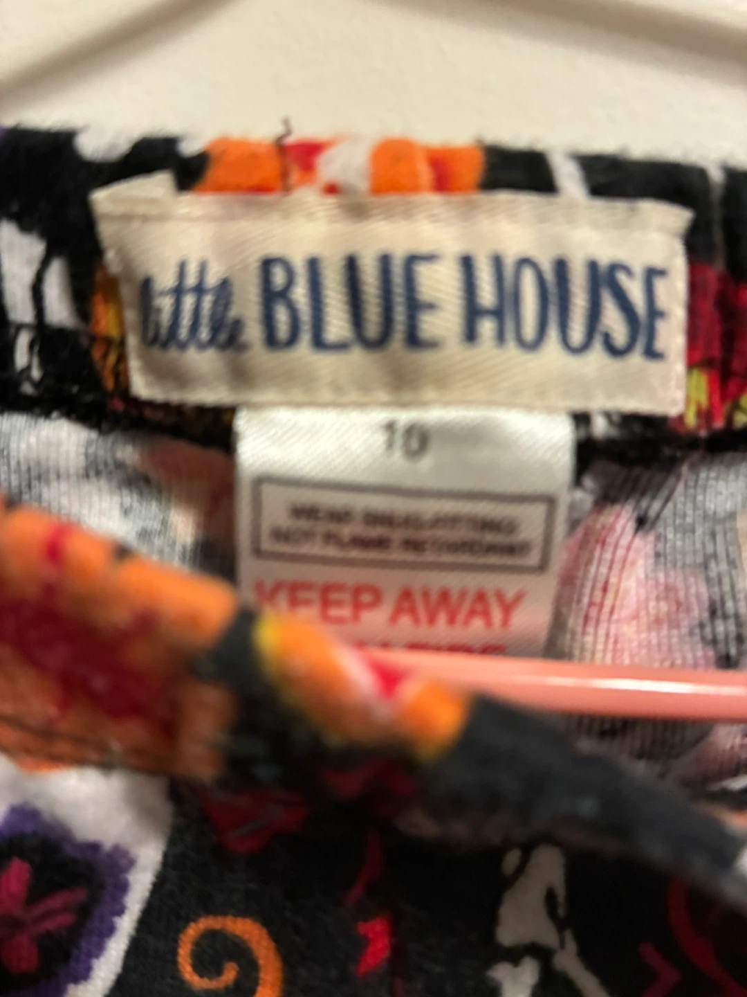 Cranston: Little Blue House Halloween pj set Sz 10 - photo 3