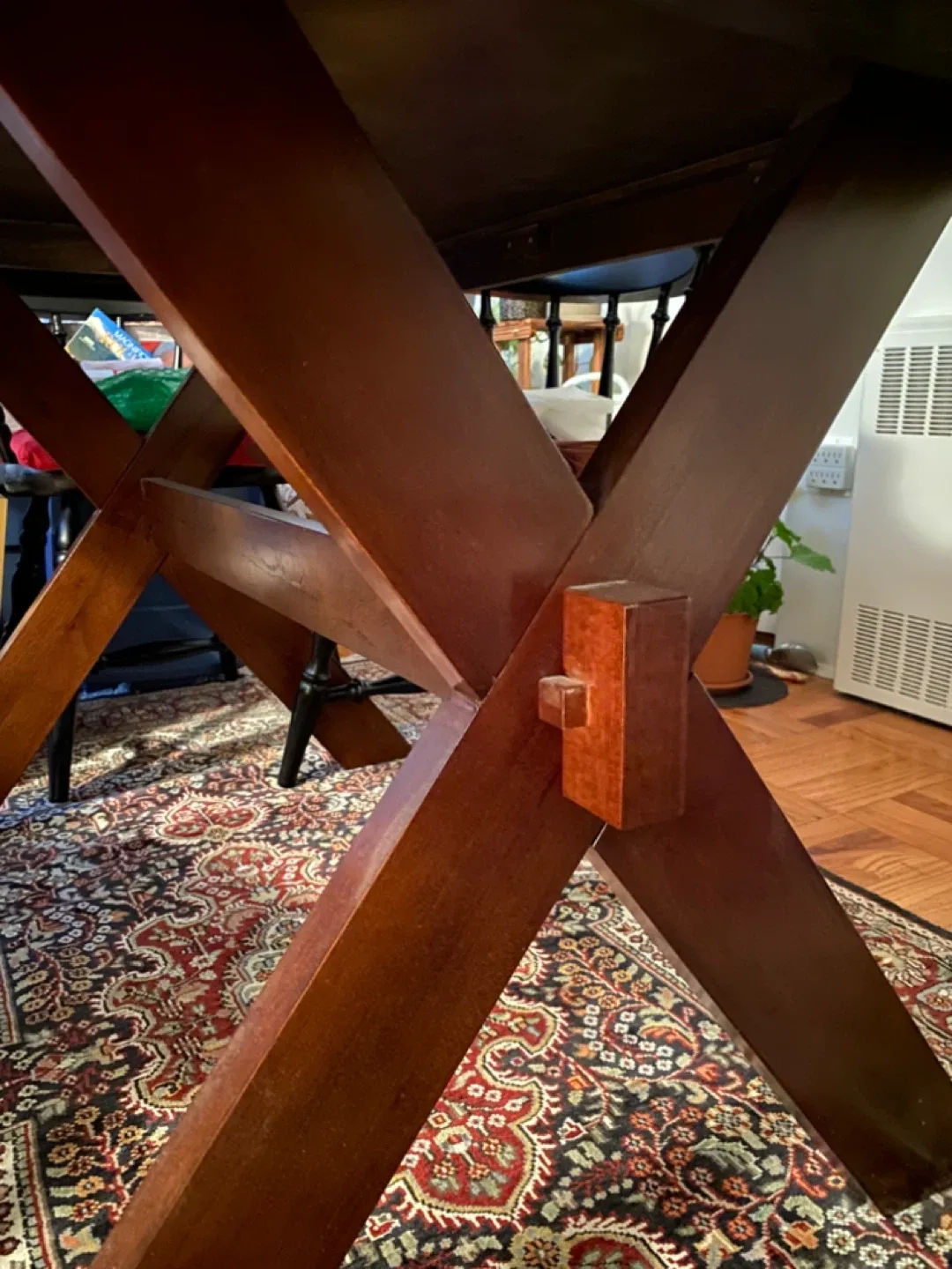 Dark Wood Dining Table image indicator(2)