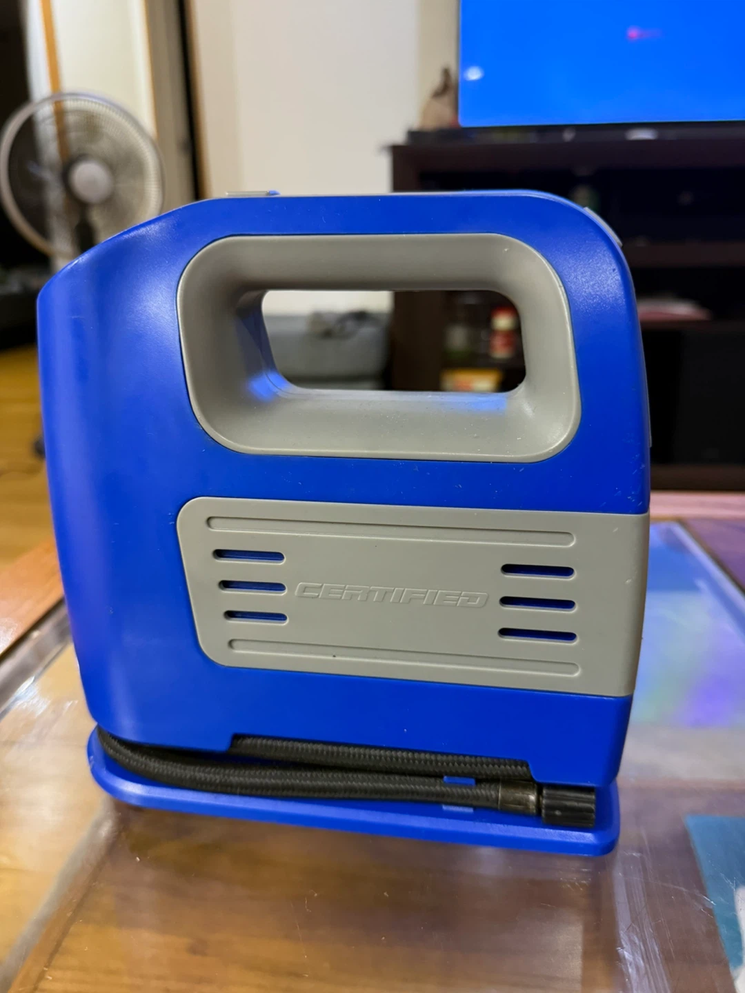 CERTIFIED Air Compressor/Compact Inflator - Blue - photo 3