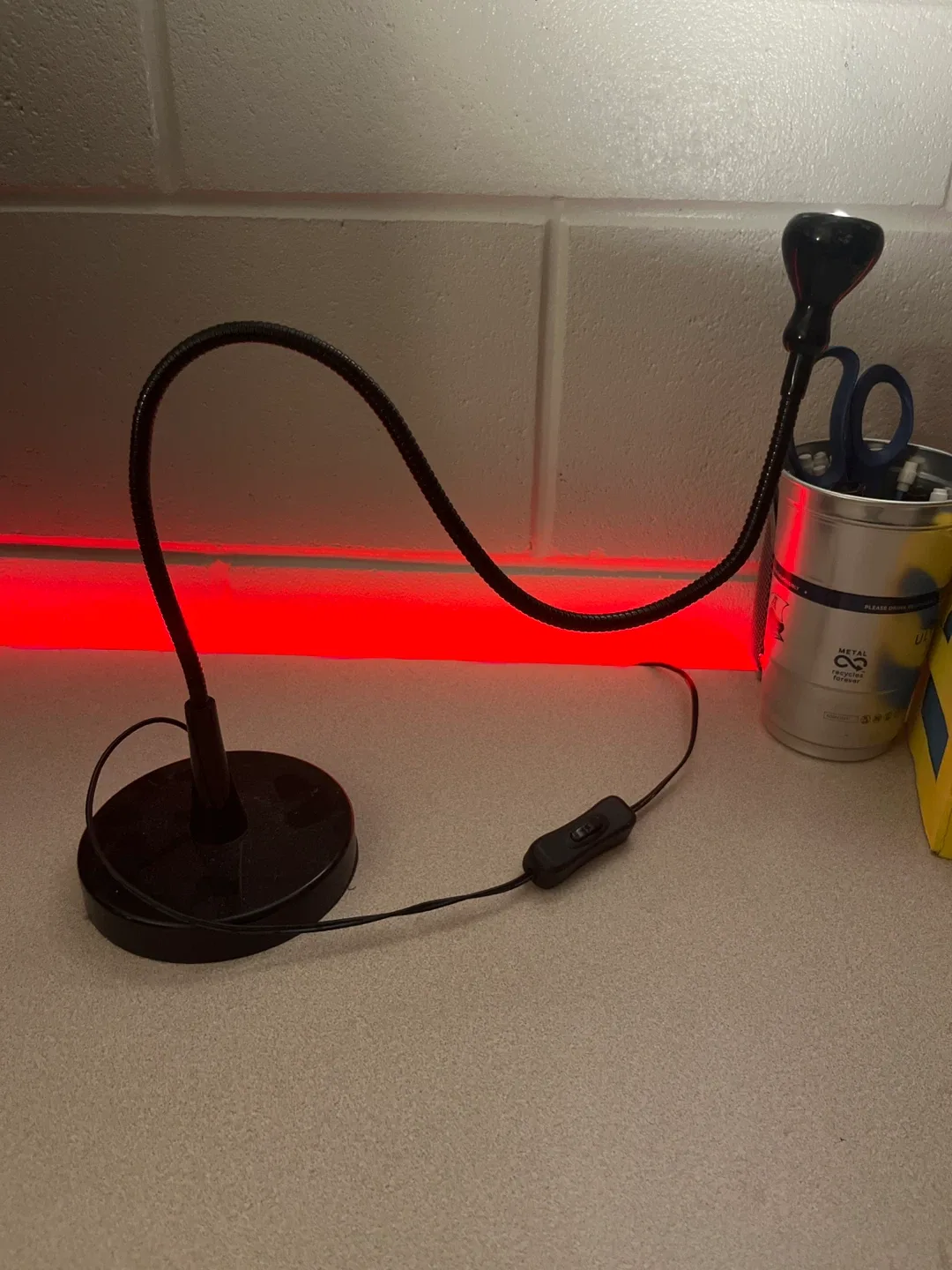 Black Gooseneck Desk Lamp image indicator(3)