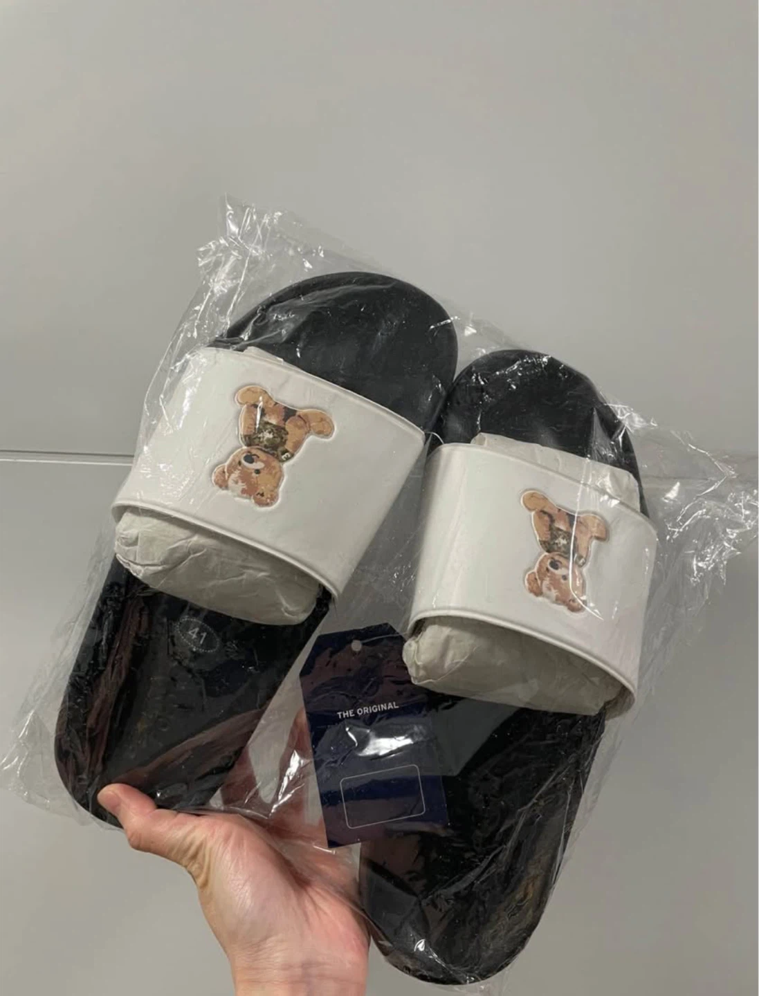 Beverly Polo Club Teddy Bear Slides - Size 41 - photo 2