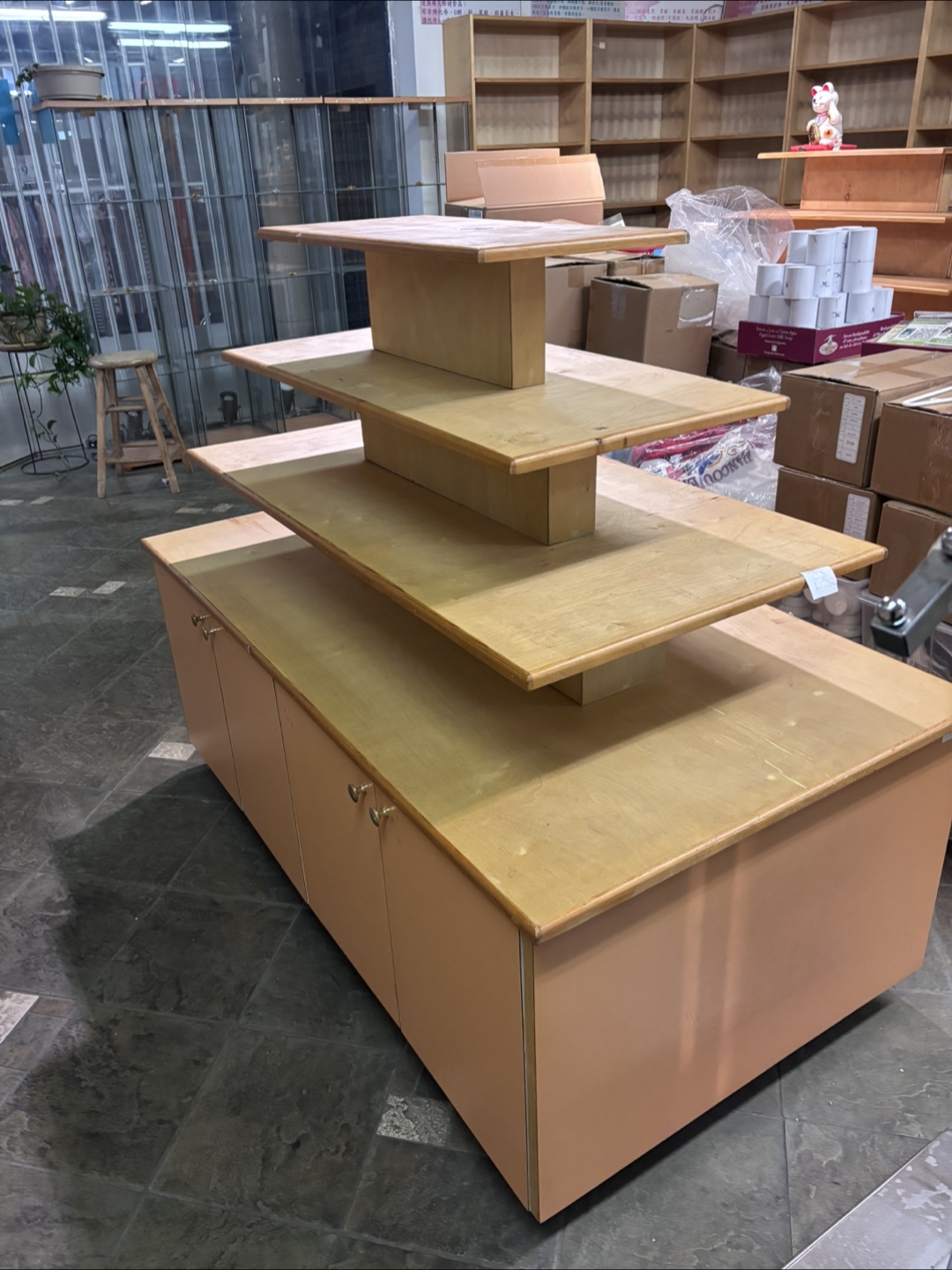 Wooden Display Stand