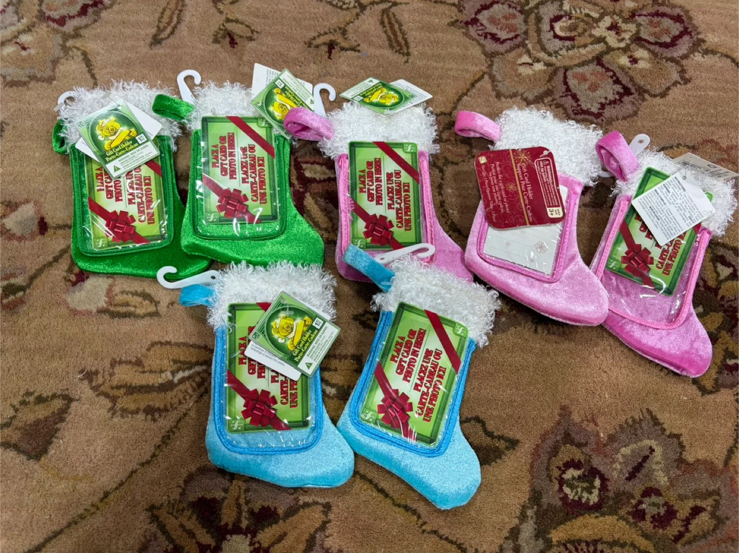 Mini Christmas Stockings with Gift Card Holder - New image indicator(4)