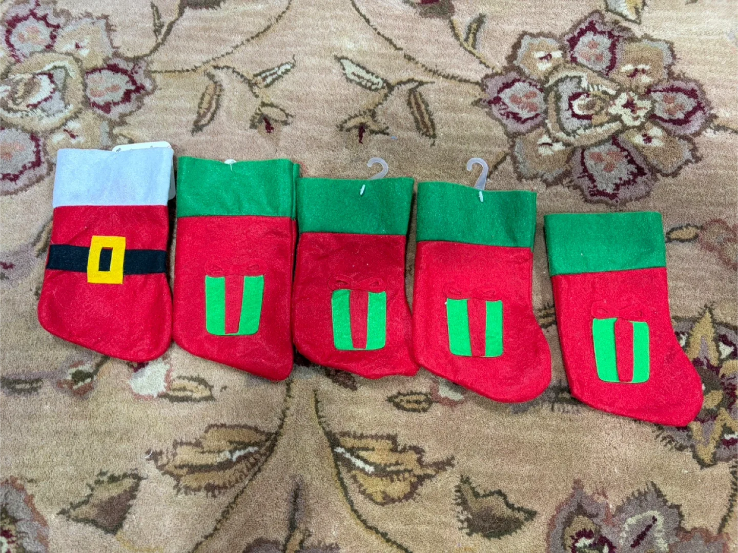 Mini Christmas Stockings with Gift Card Holder - New image indicator(3)
