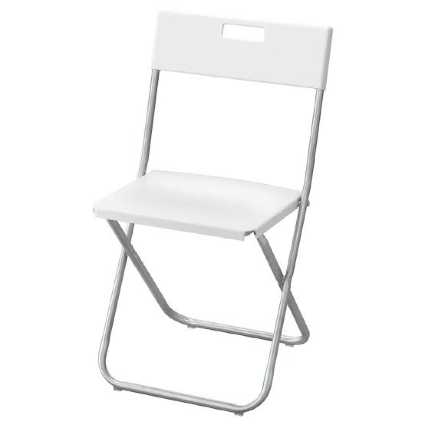 IKEA White Folding Chair