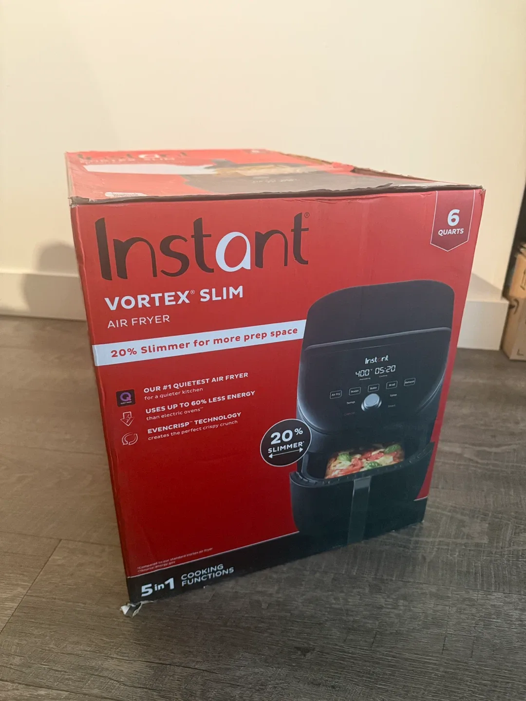 Instant Vortex Slim 6QT Air Fryer - New in Box