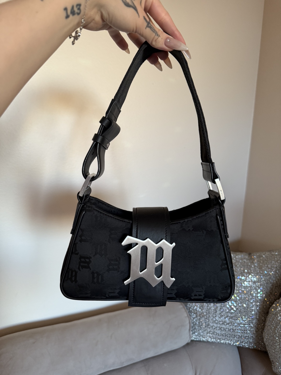 MISBHV Black Baguette Bag - photo 2