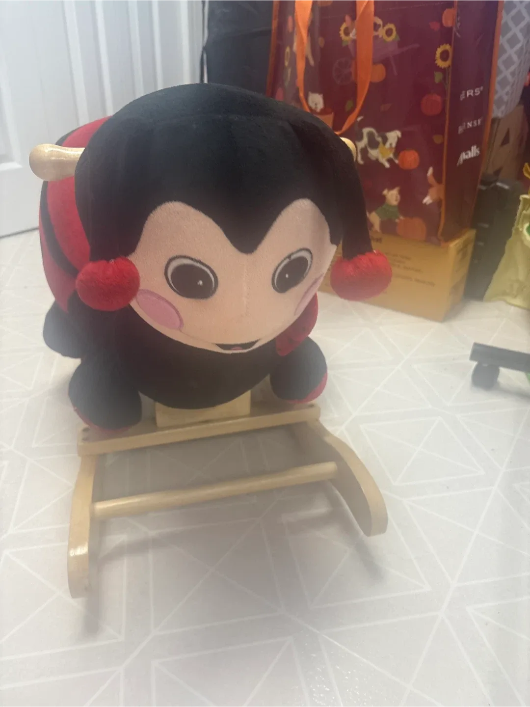 Ladybug Rocking Horse
