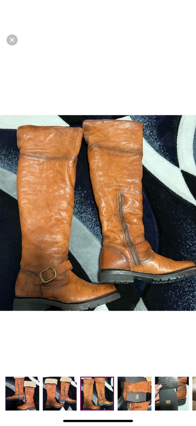 Frye Leather Shearling Boots - photo 3