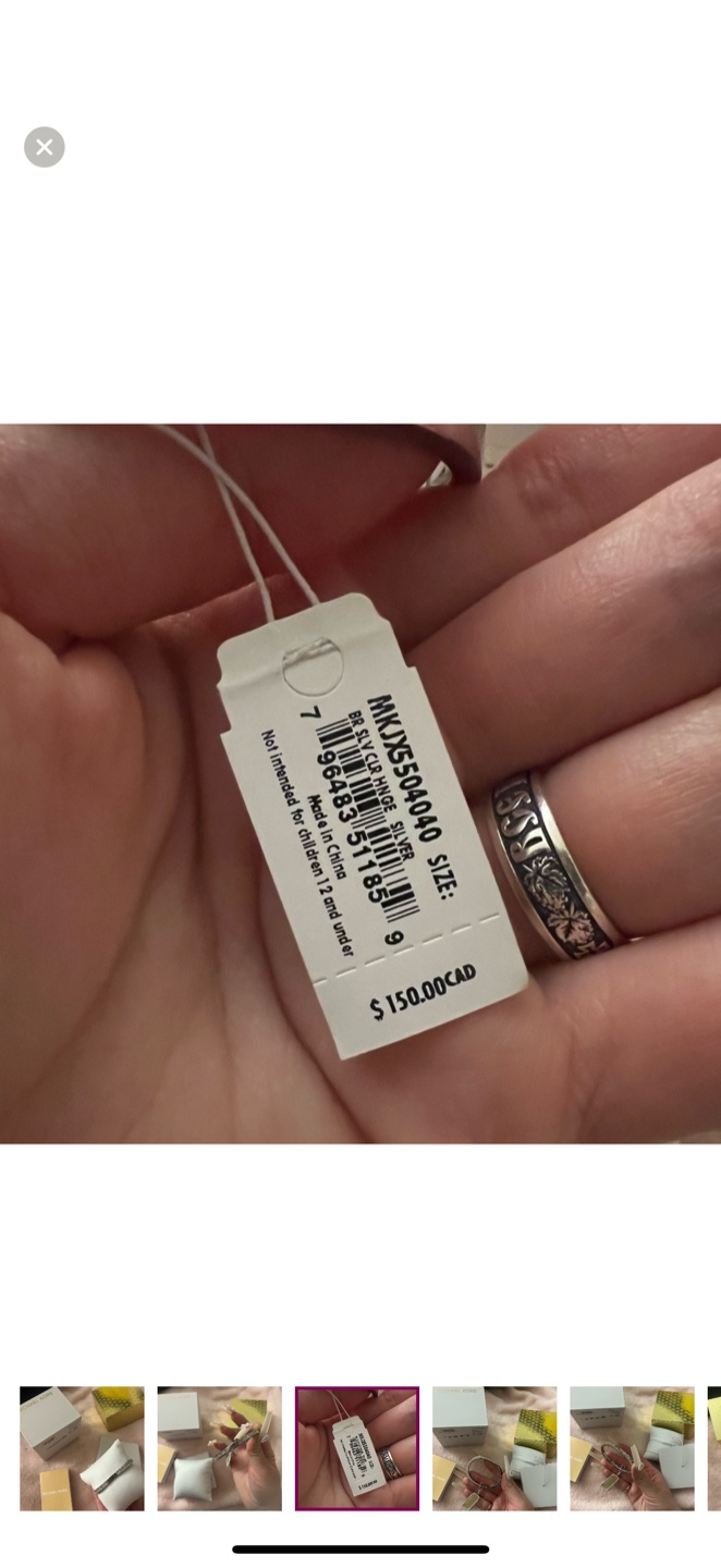 Michael Kors Bangle - Silver - photo 3