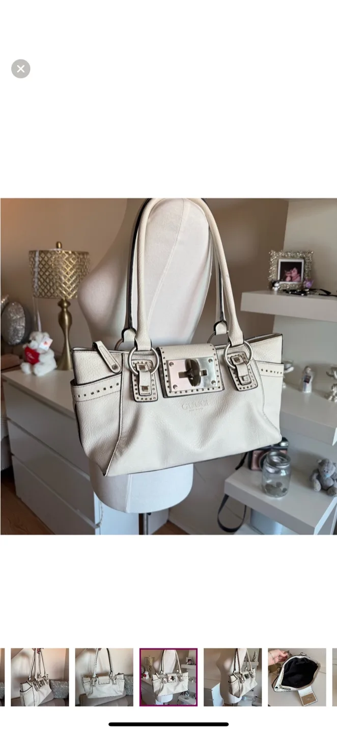 Gucci Cream-Coloured Tote Bag