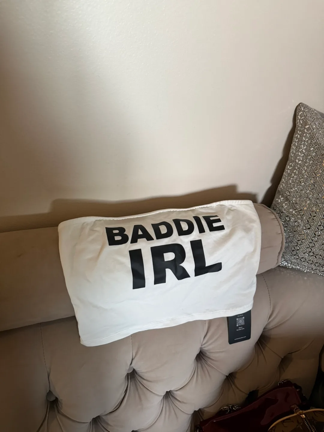 Baddie IRL White Tube Top