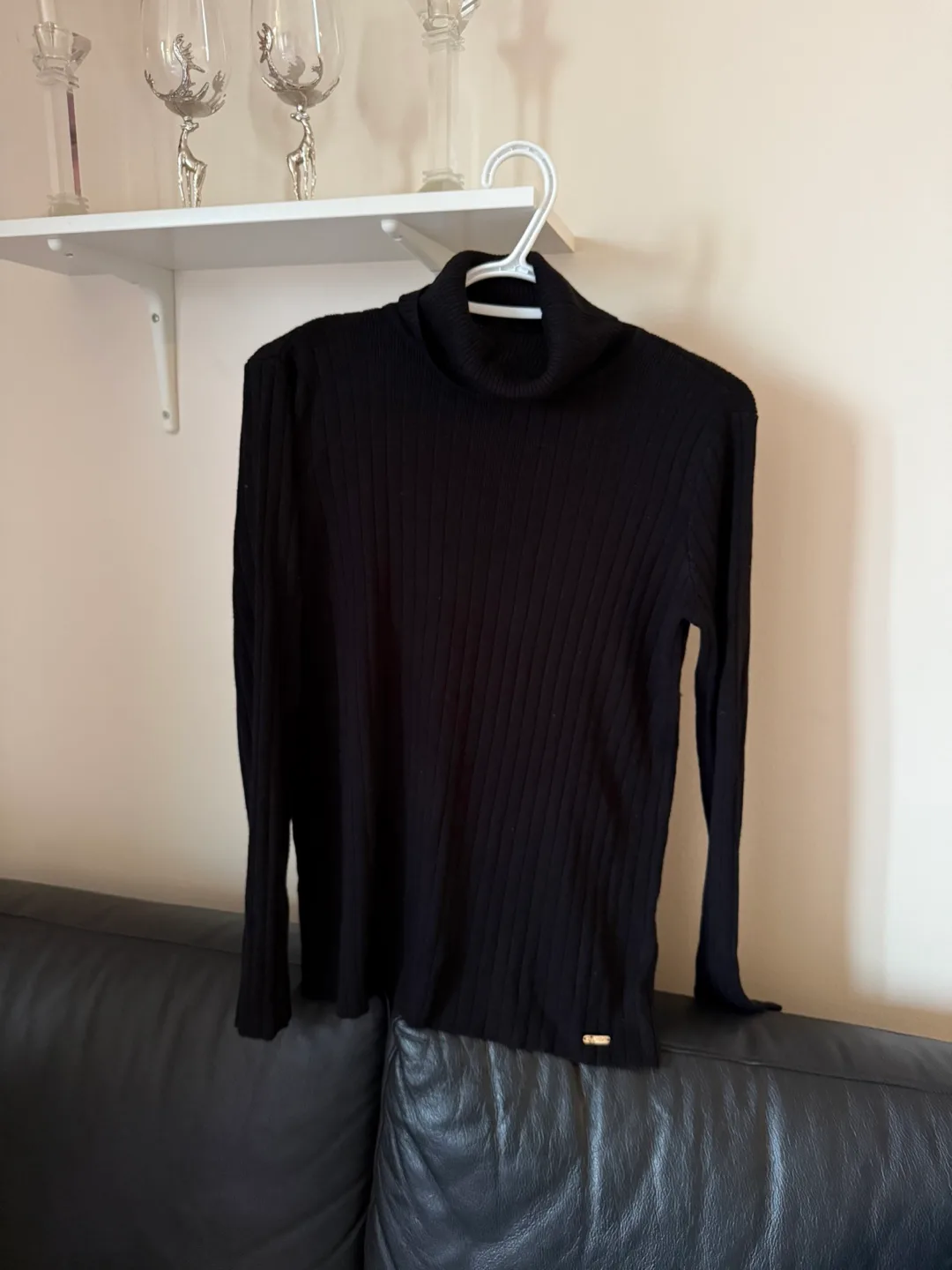 Calvin Klein Black Turtleneck - Size S