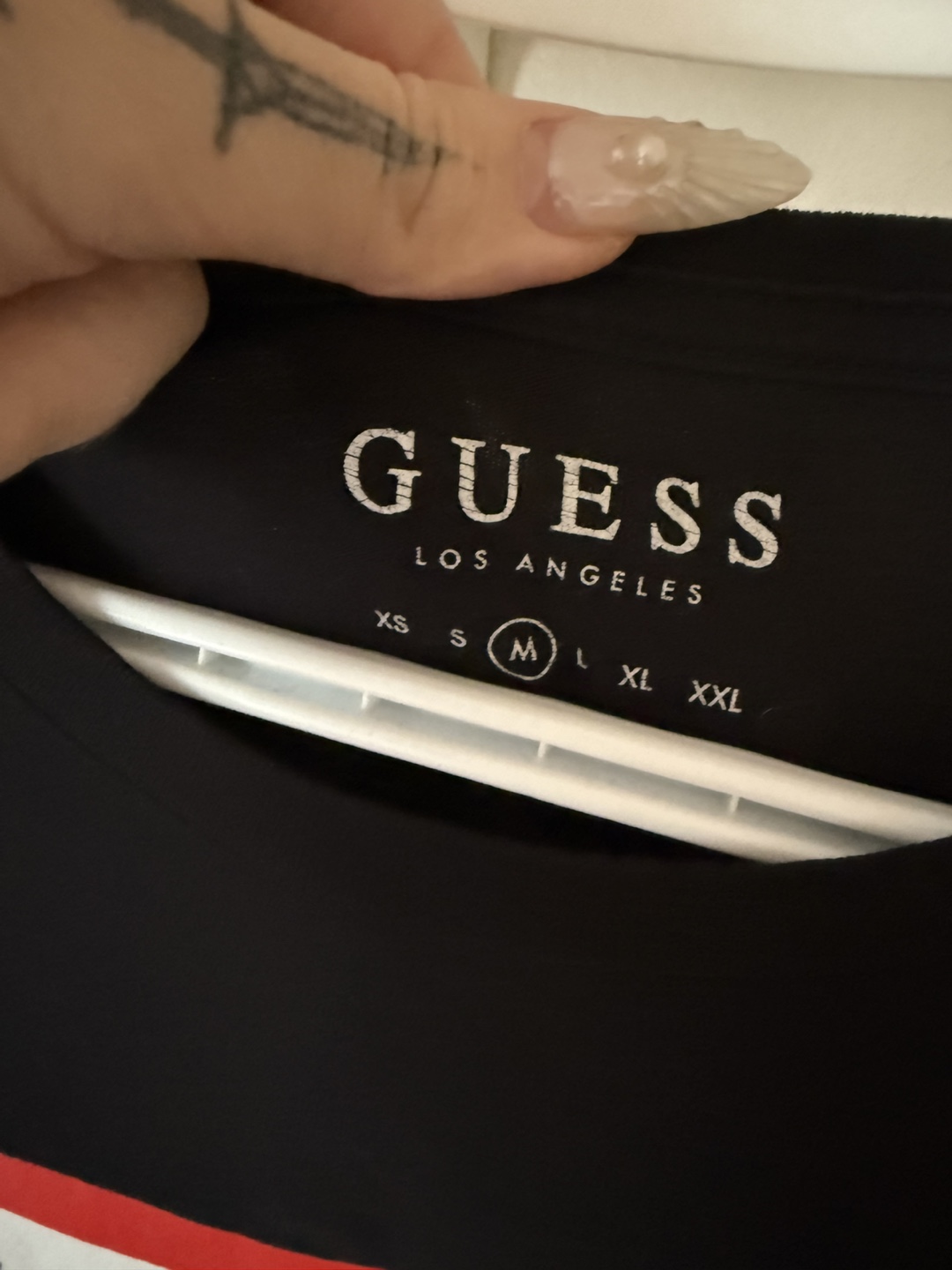 Guess Black T-Shirt - Size M - photo 2