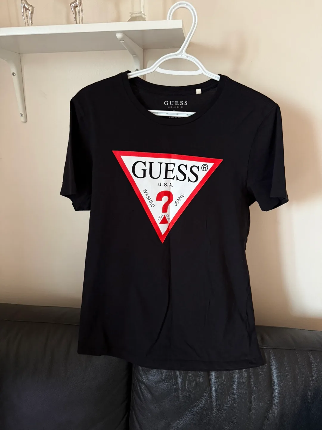 Guess Black T-Shirt - Size M