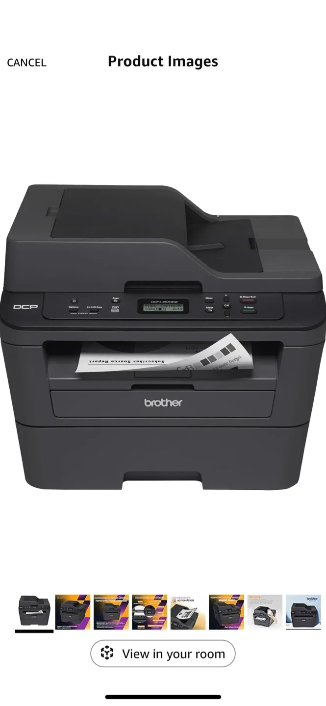 Brother DCP-L2540DW Compact Laser Printer image indicator(3)
