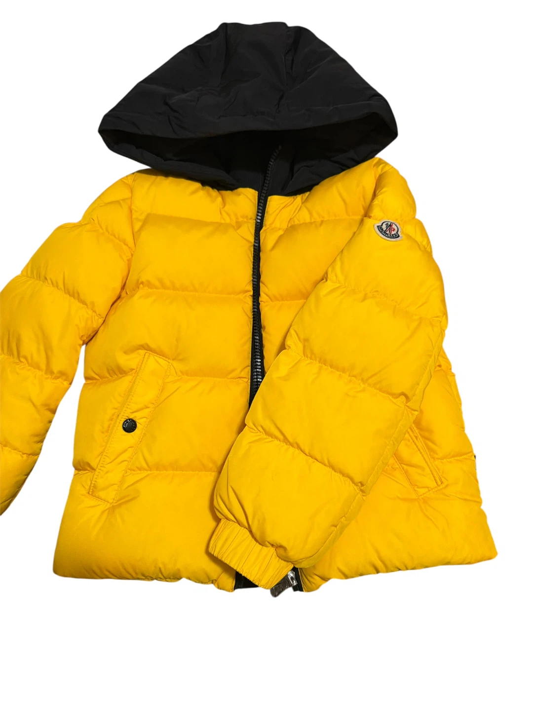 Moncler Yellow Padded Down Jacket - photo 2