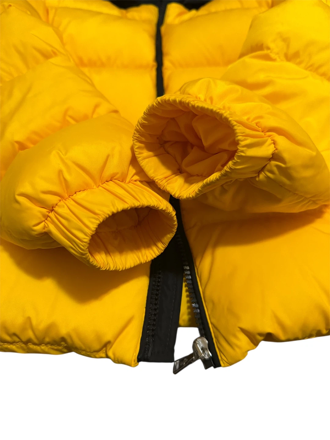 Moncler Yellow Padded Down Jacket - photo 3