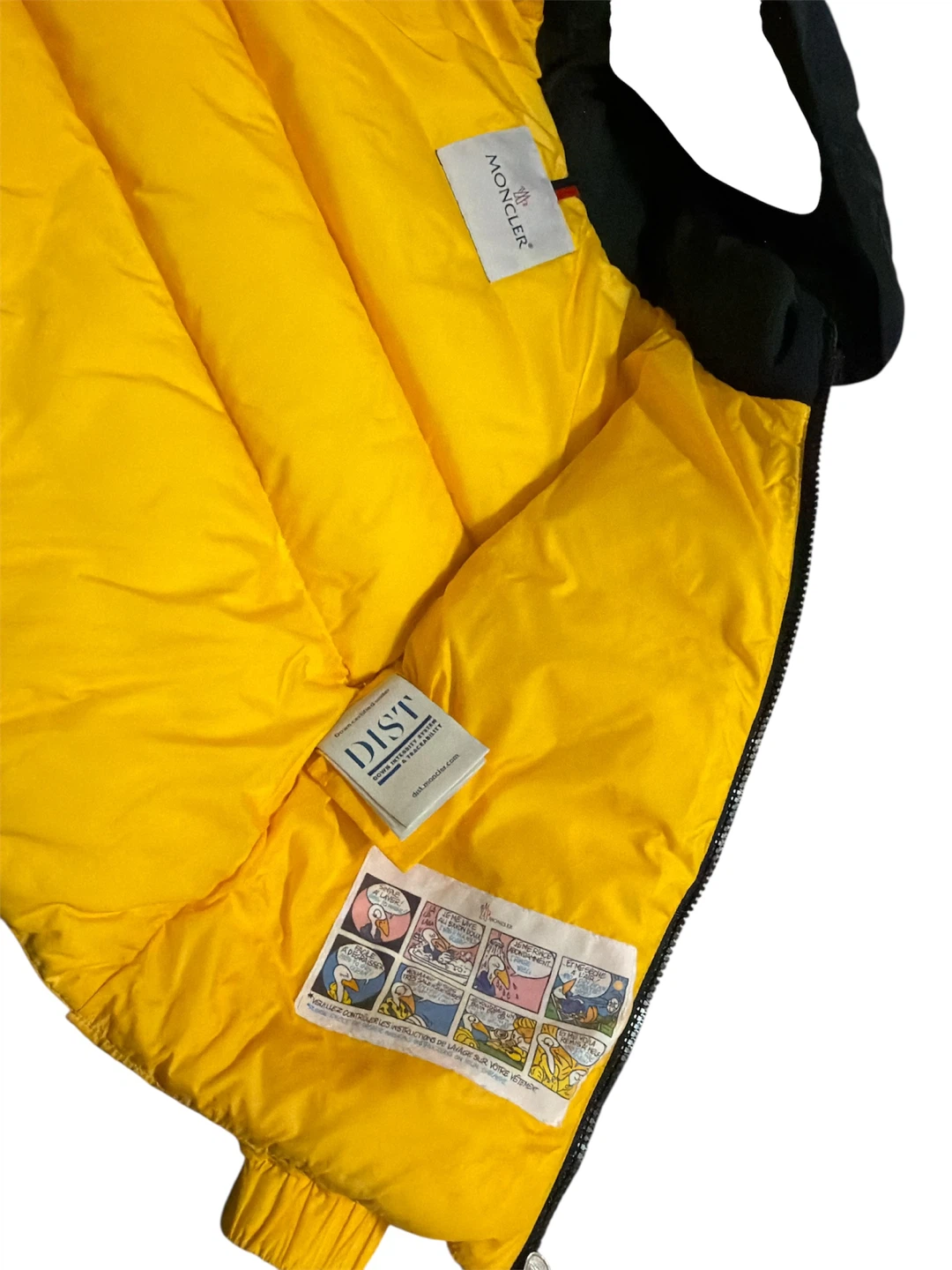 Moncler Yellow Padded Down Jacket - photo 4