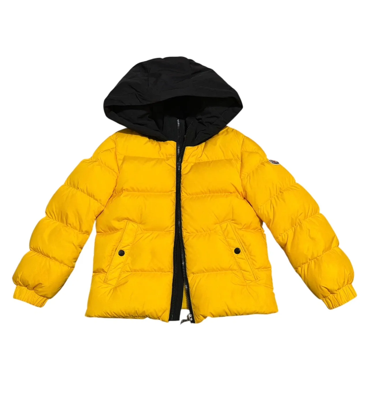Moncler Yellow Padded Down Jacket
