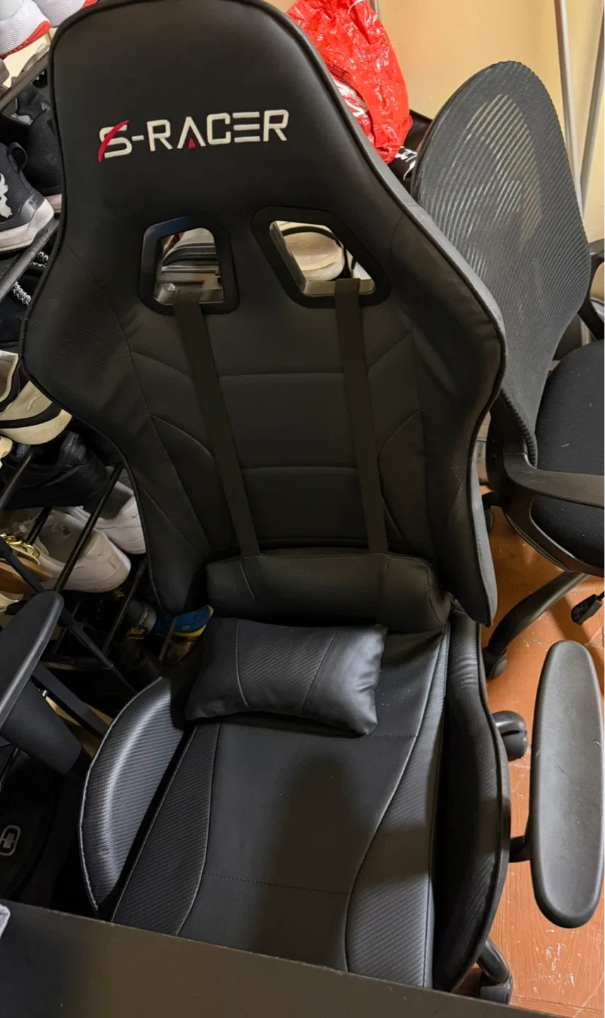 S-Racer Black Gaming Chair