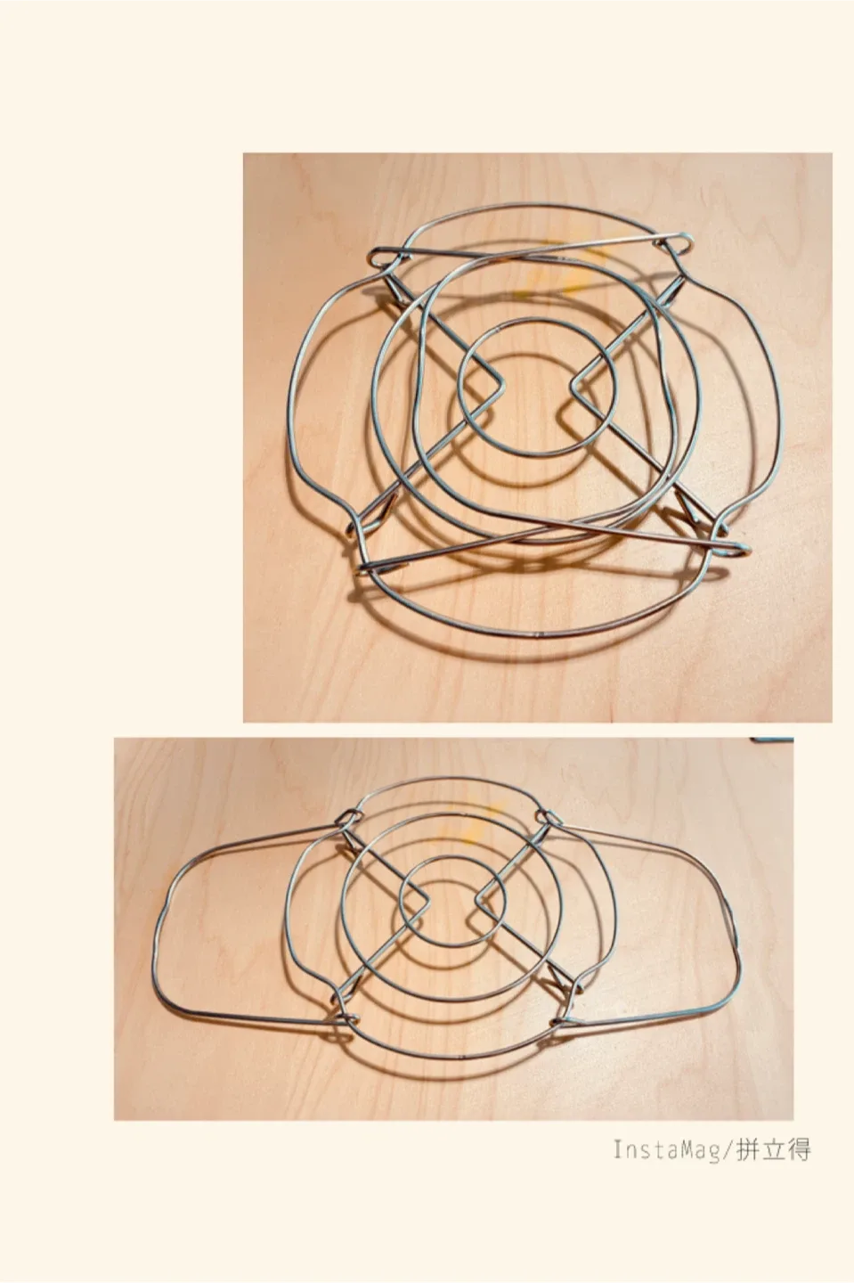 Stainless Steel Steamer Rack for Pressure Cooker