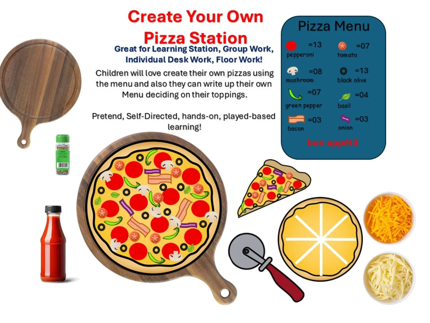 Pizza Pie Shop Learning Resource