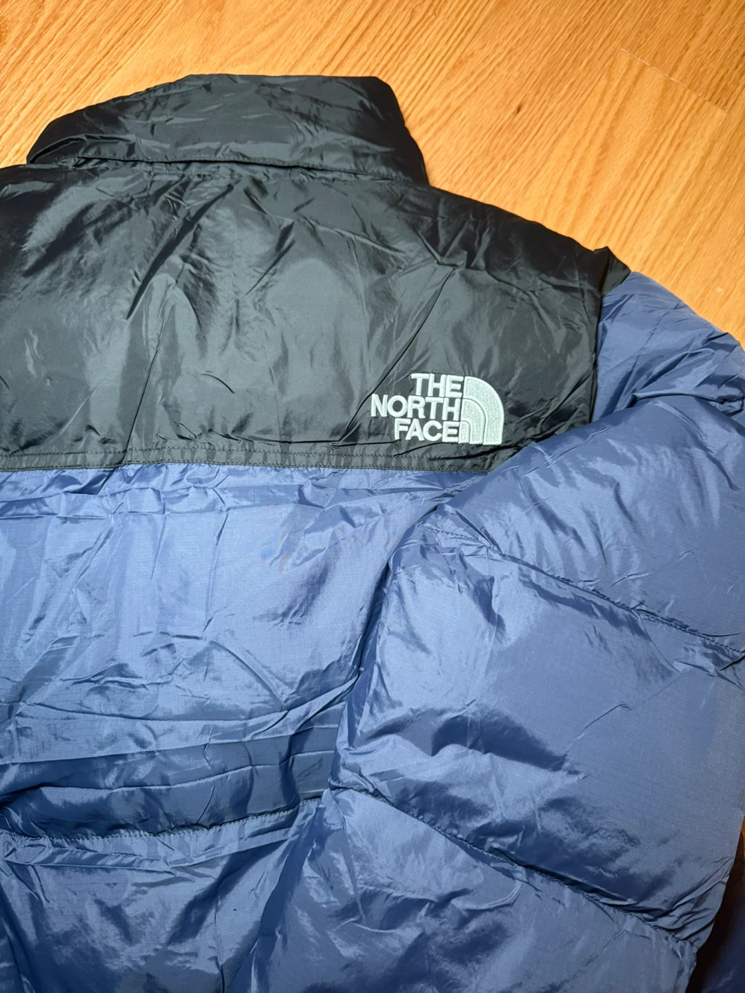The North Face Puffer Jacket Blue & Black - photo 3