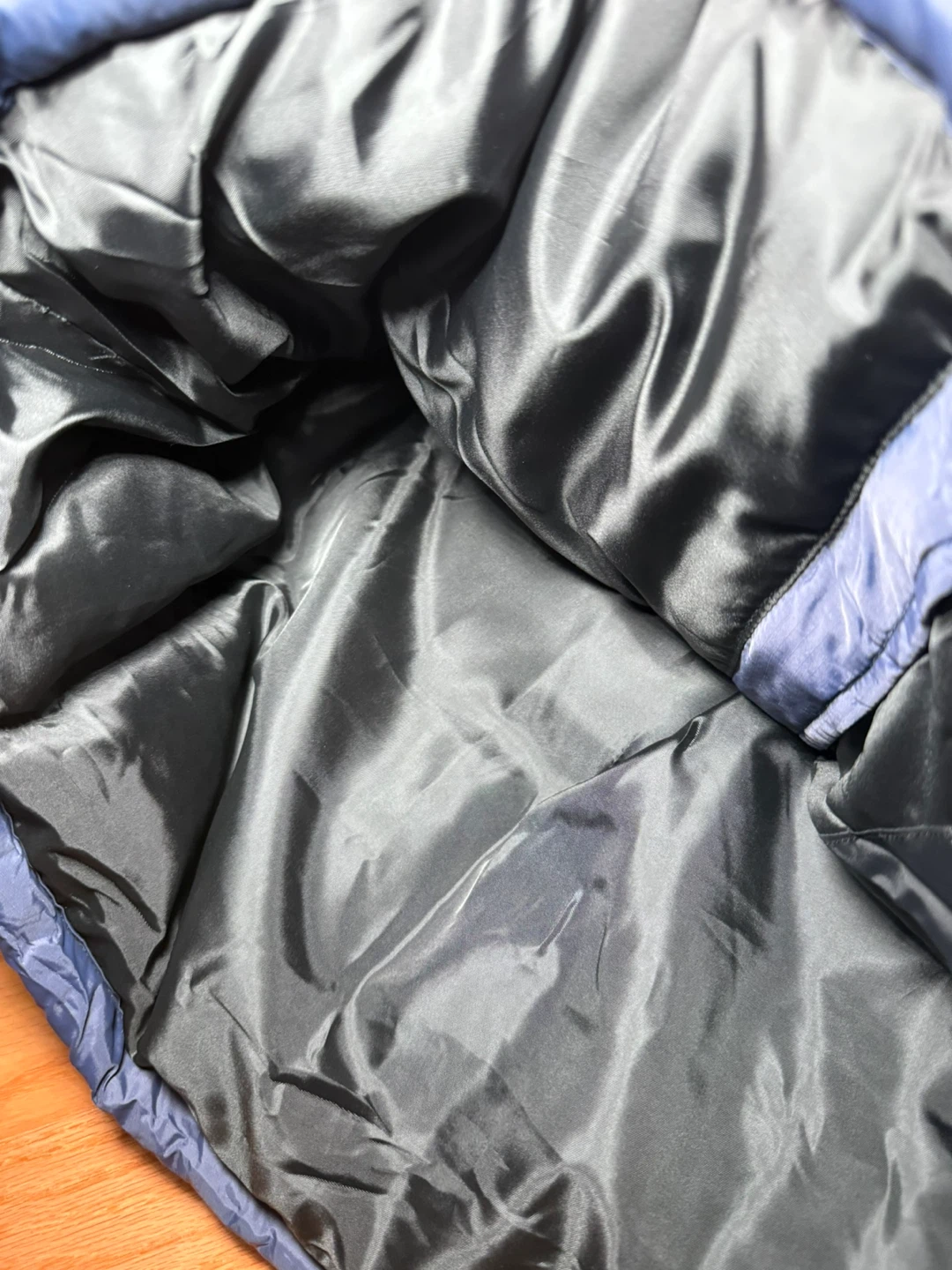 The North Face Puffer Jacket Blue & Black - photo 4