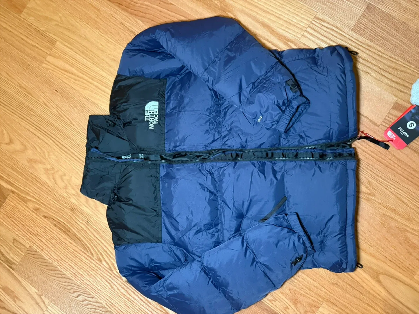 The North Face Puffer Jacket Blue & Black