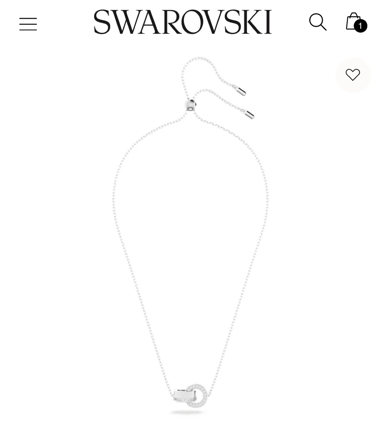 Swarovski - Pendant Necklace ( with box) - photo 2