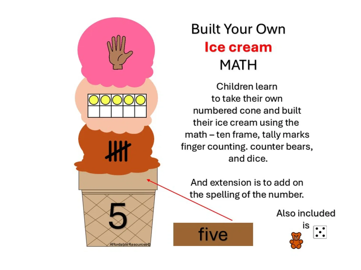 Ice Cream Math Game