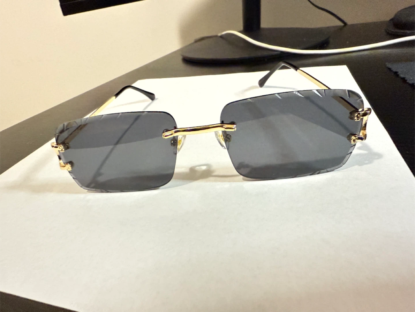 Cartier Rimless Sunglasses with Box - photo 3