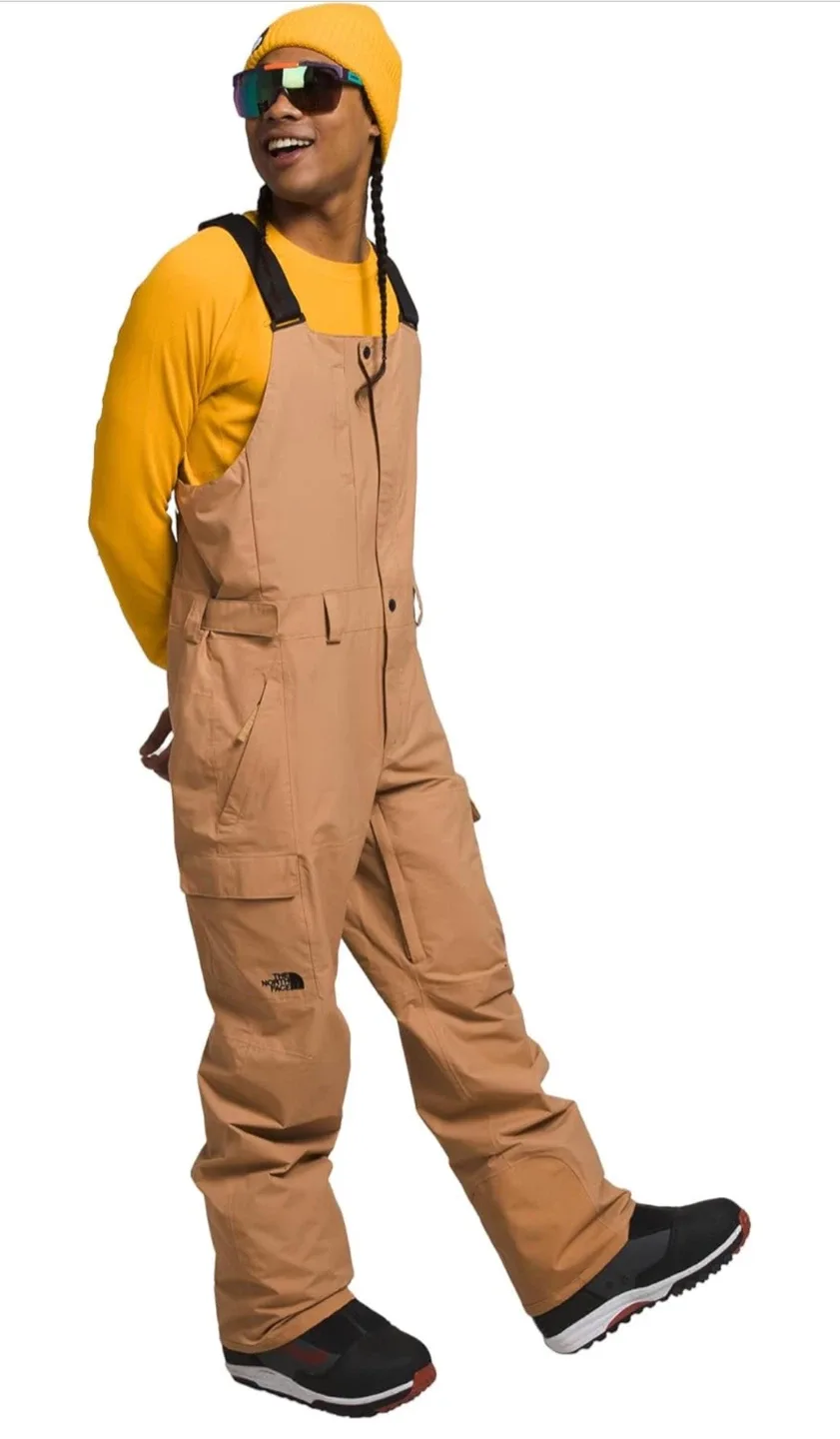 The North Face Freedom Bib Snow Pants - Tan
