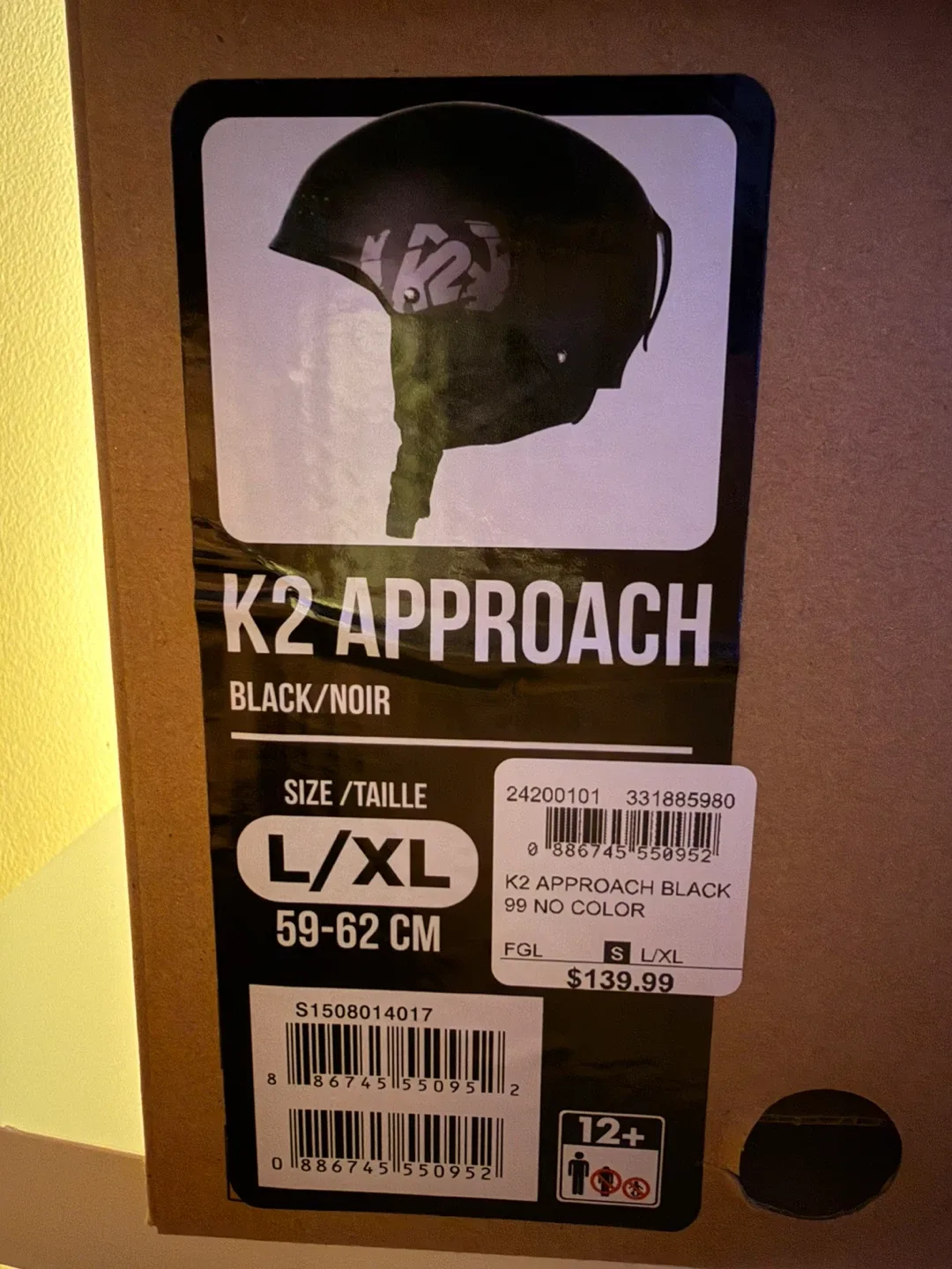 K2 Approach Ski/Snowboard Helmet - L/XL image indicator(5)