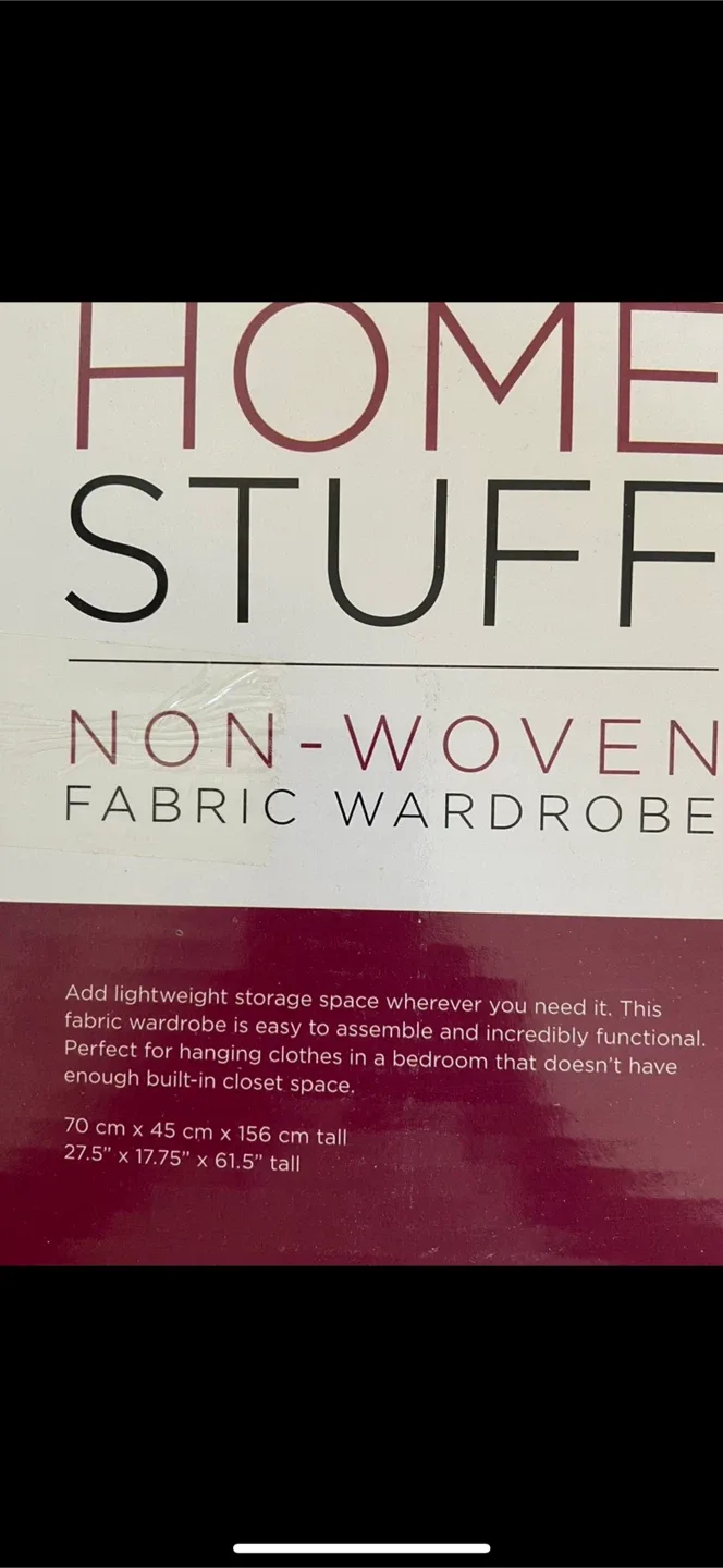 Home Stuff Non-Woven Fabric Wardrobe image indicator(2)