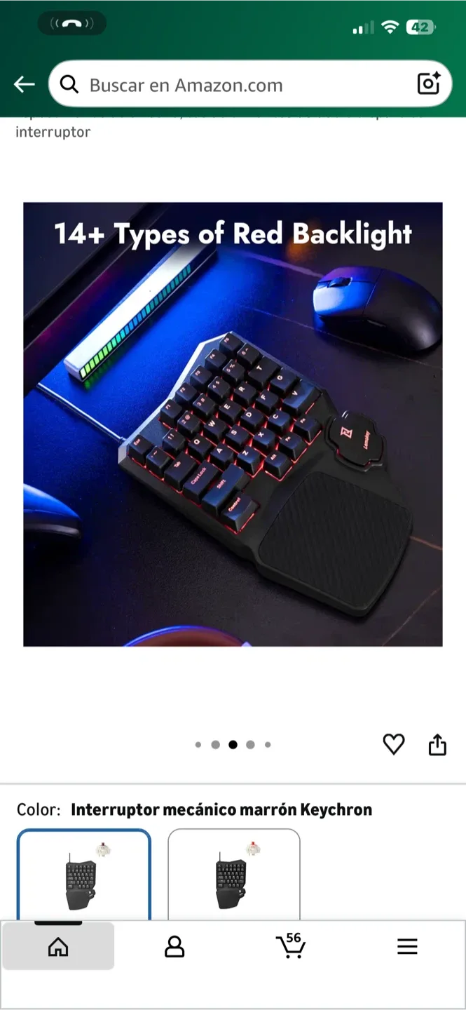 Lemokey XO Mechanical Gaming Keypad - Like New! image indicator(5)