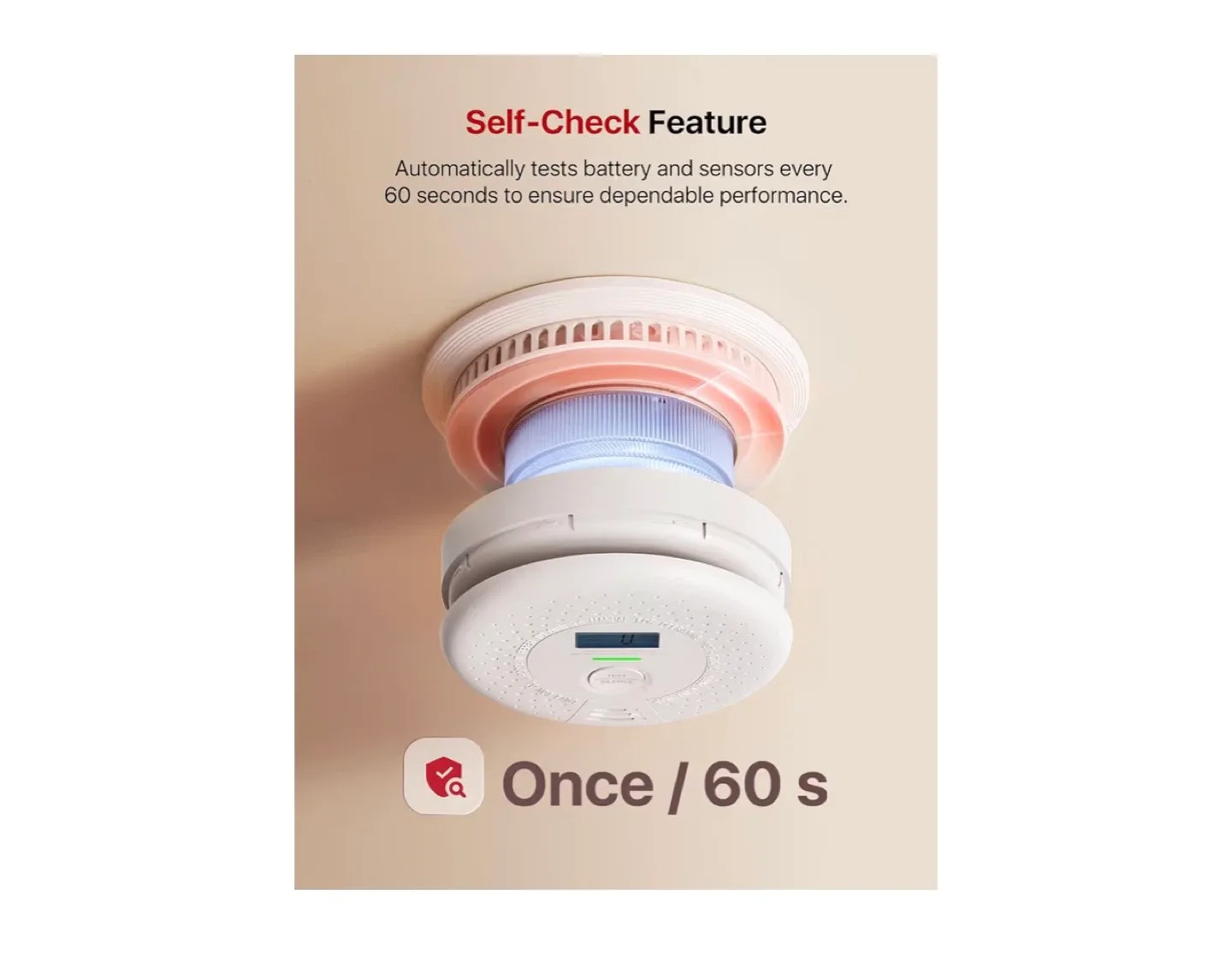 X-Sense SC01 Smoke and Carbon Monoxide Alarm image indicator(2)