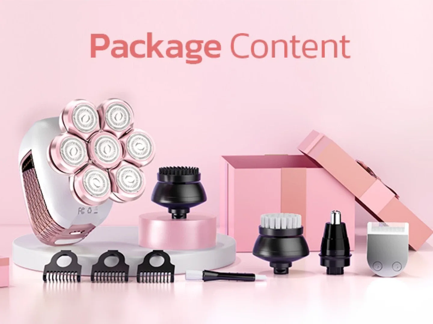 Wyklaus Electric Razor image indicator(5)