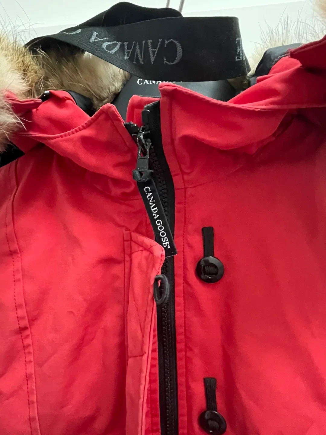 Canada Goose Red Down Parka image indicator(4)