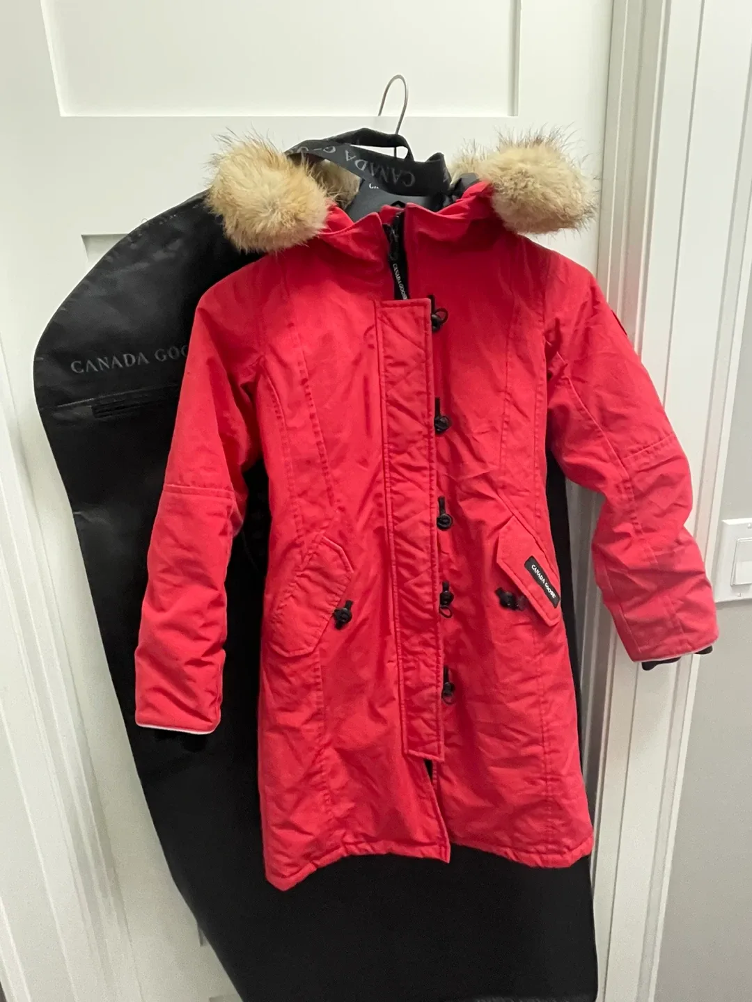 Canada Goose Red Down Parka image indicator(2)