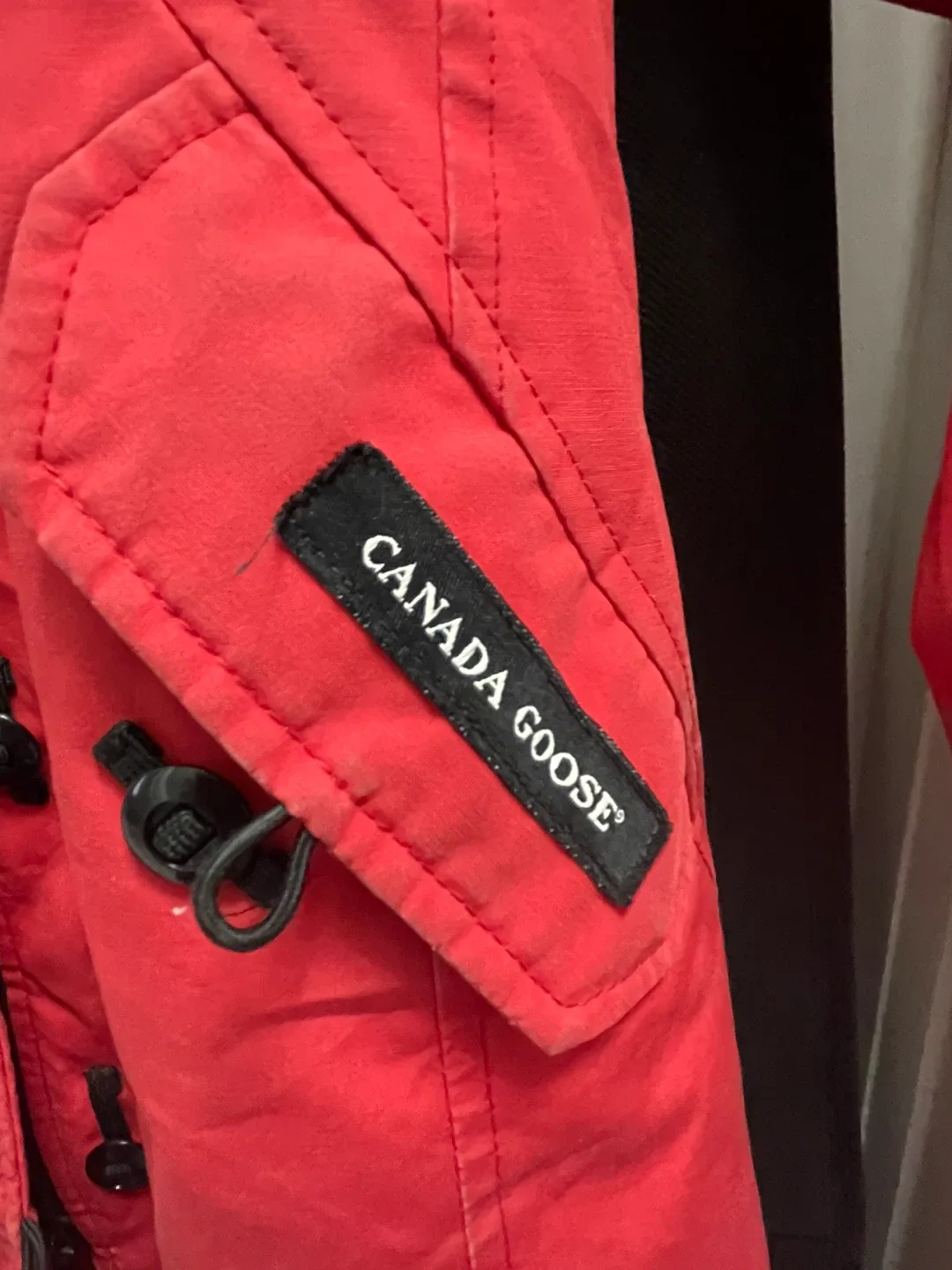 Canada Goose Red Down Parka image indicator(3)