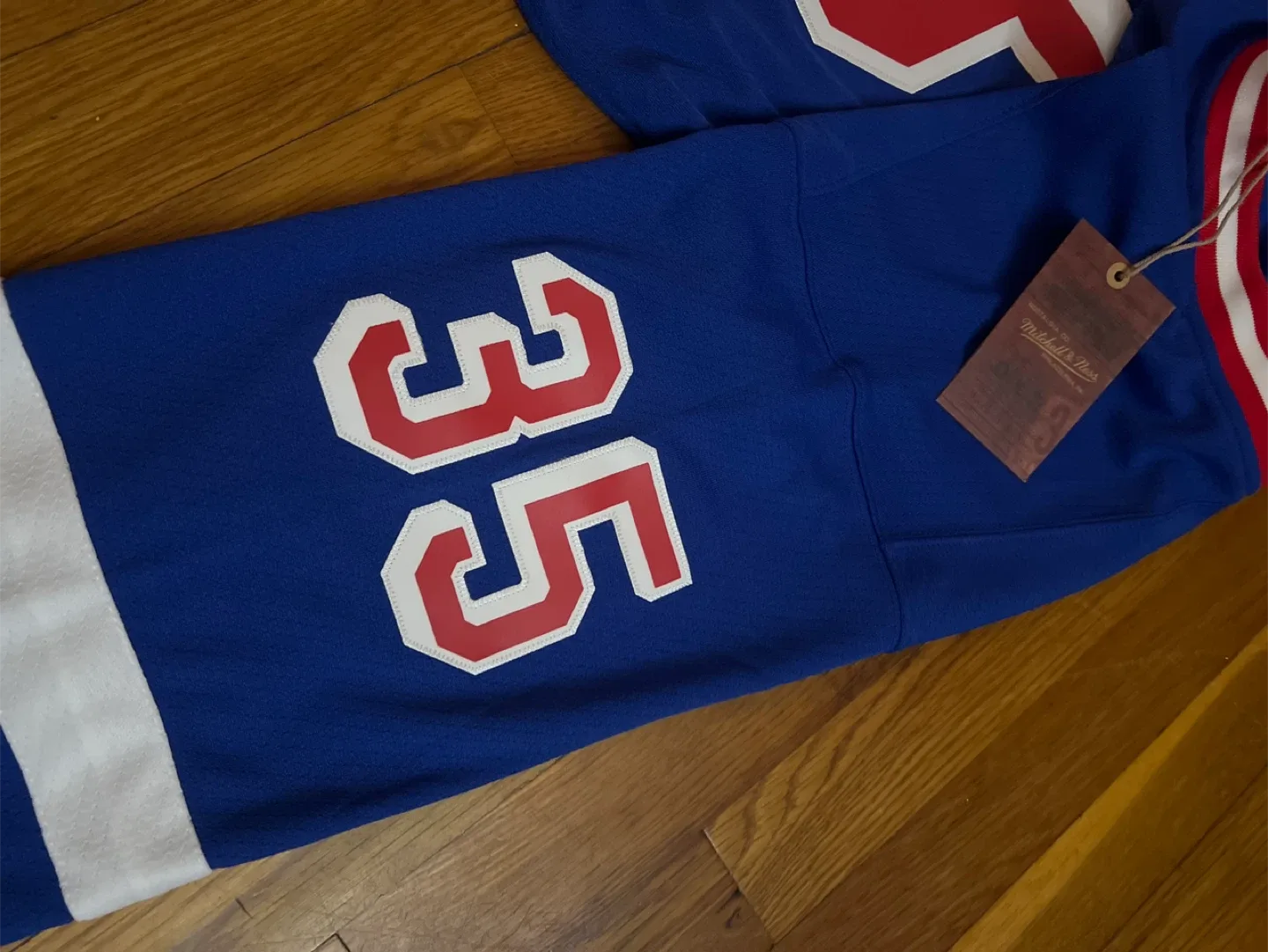Vintage Hockey Rangers Richter Jersey - Size L image indicator(8)