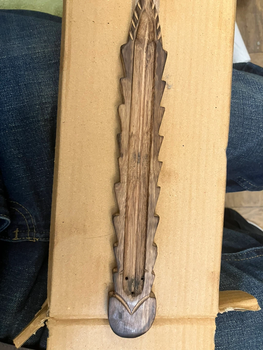 Incense wooden holder (12 units) - photo 2