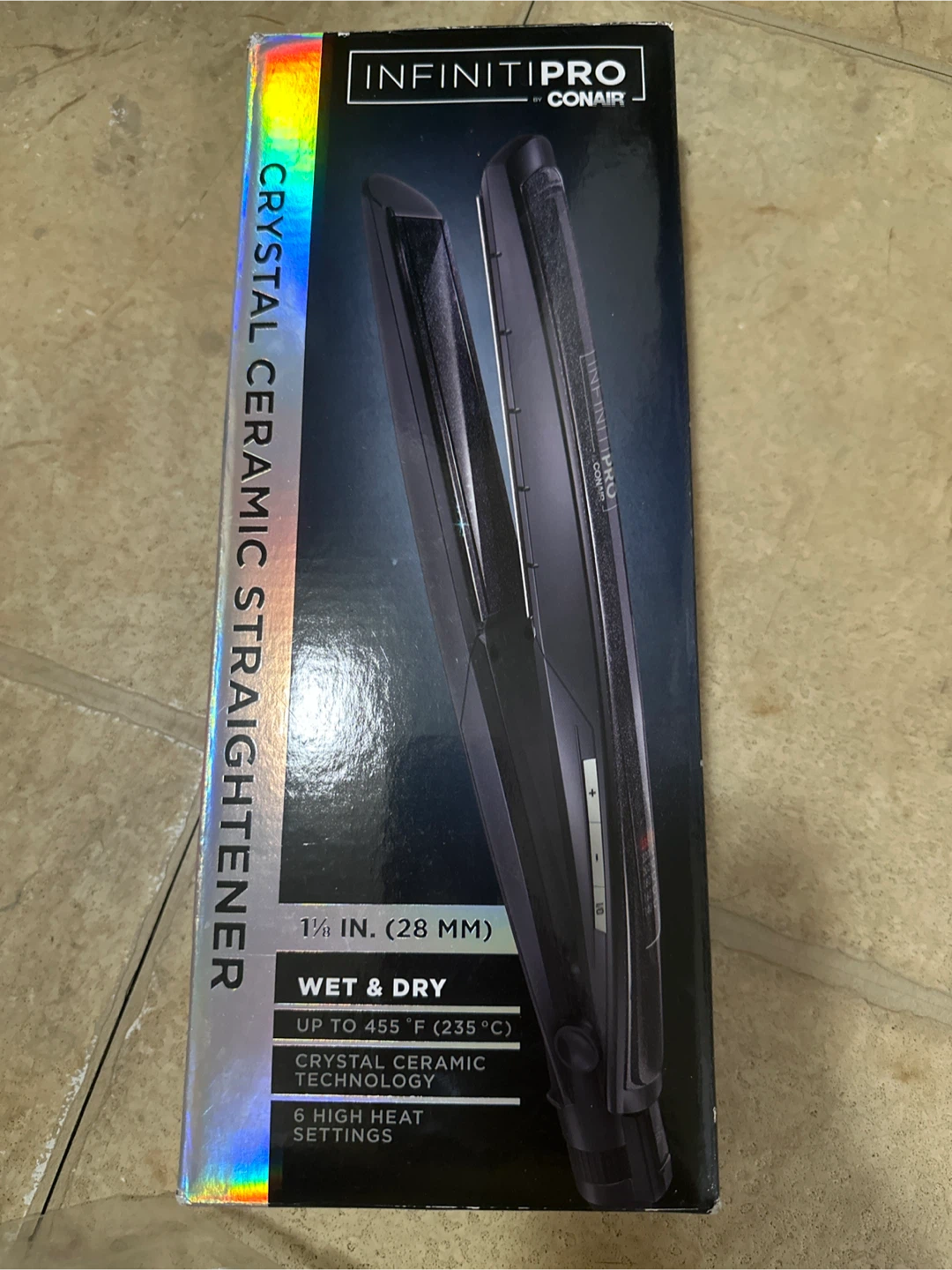 INFINITIPRO by Conair Crystal Ceramic Straightener