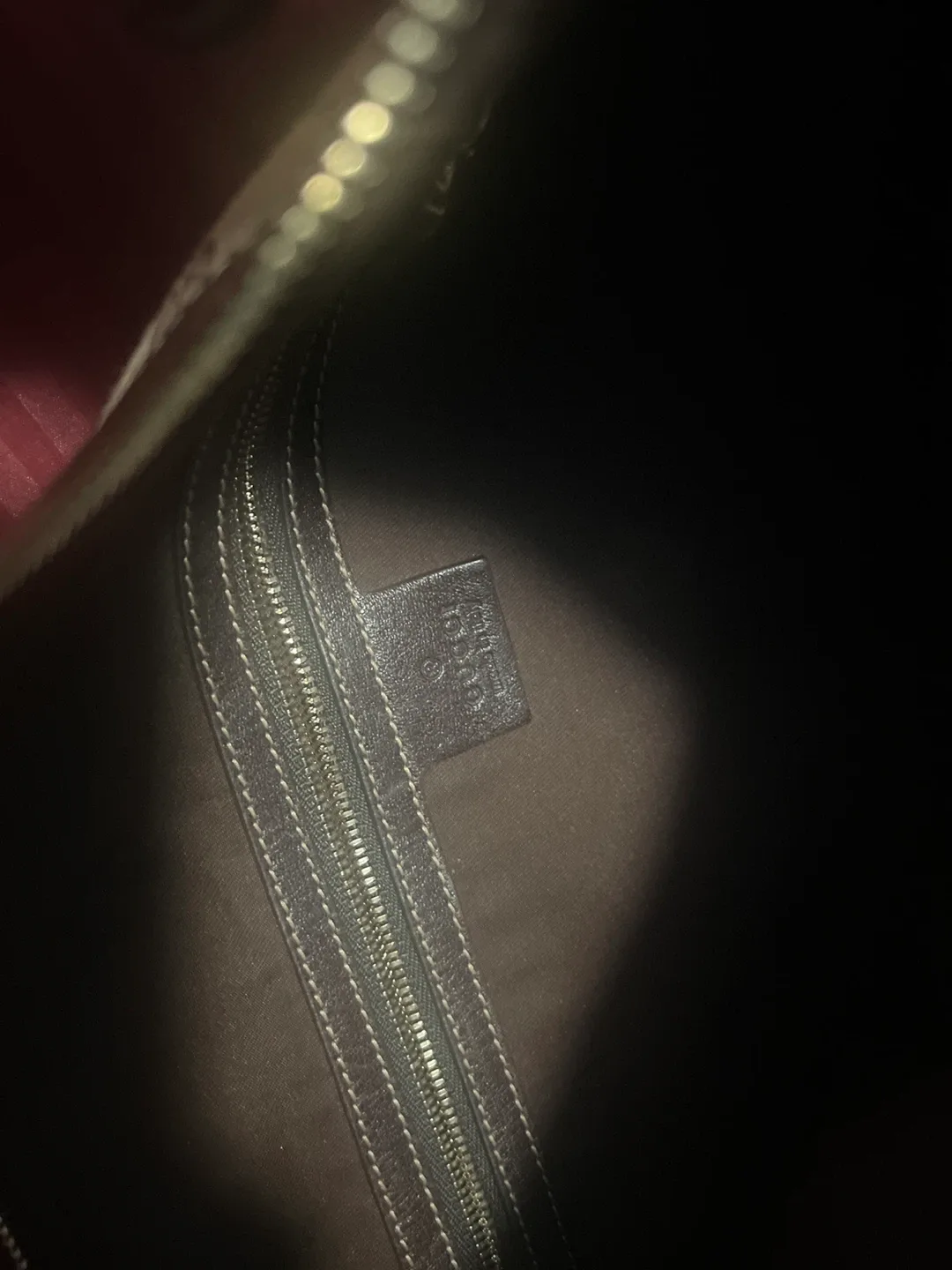 Gucci Canvas Shoulder Bag image indicator(6)