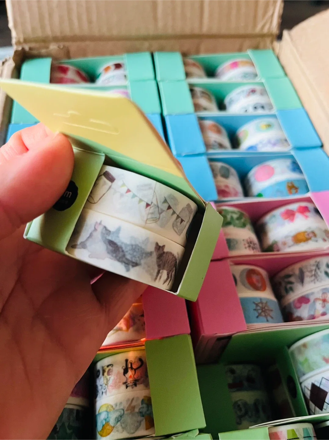 Craft decorative Washi tape box new image indicator(3)