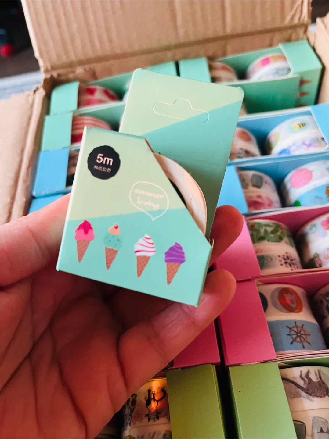 Craft decorative Washi tape box new image indicator(8)