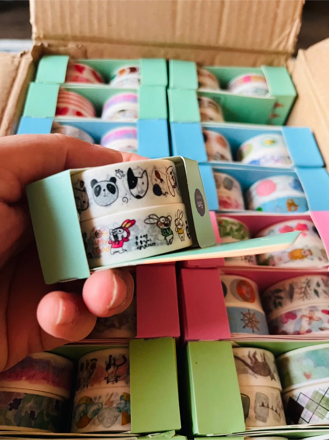 Craft decorative Washi tape box new image indicator(9)
