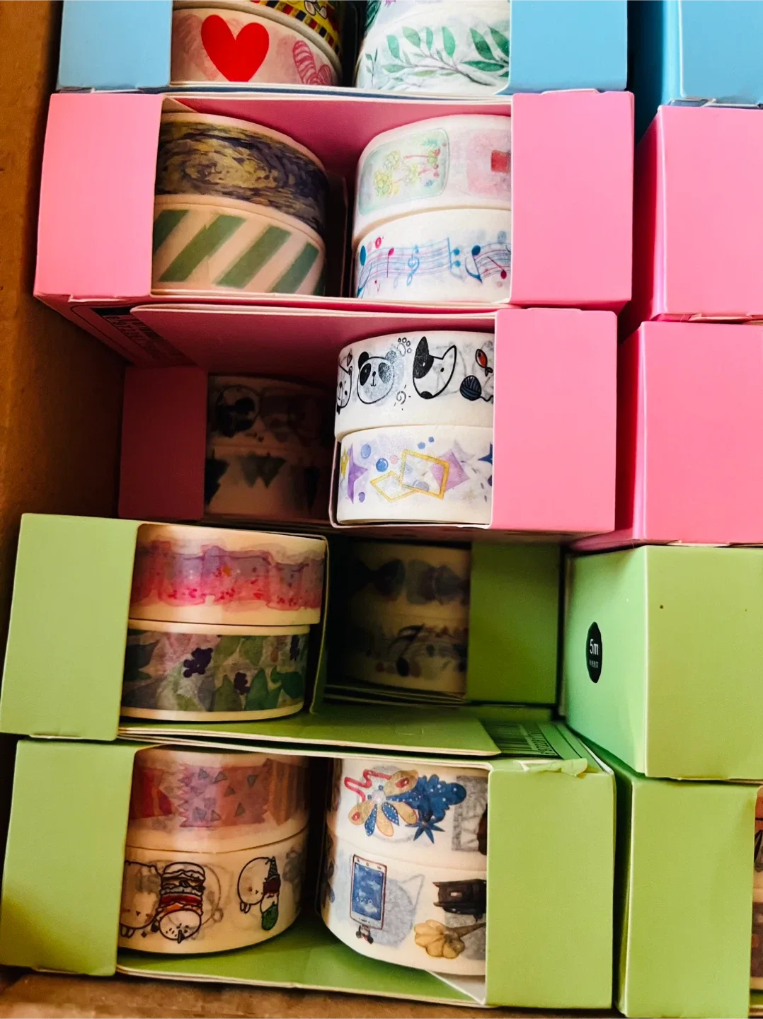 Craft decorative Washi tape box new image indicator(10)